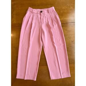 a loves a pink wide leg pants - slacks - dress pants - Easter - size 0 - XS